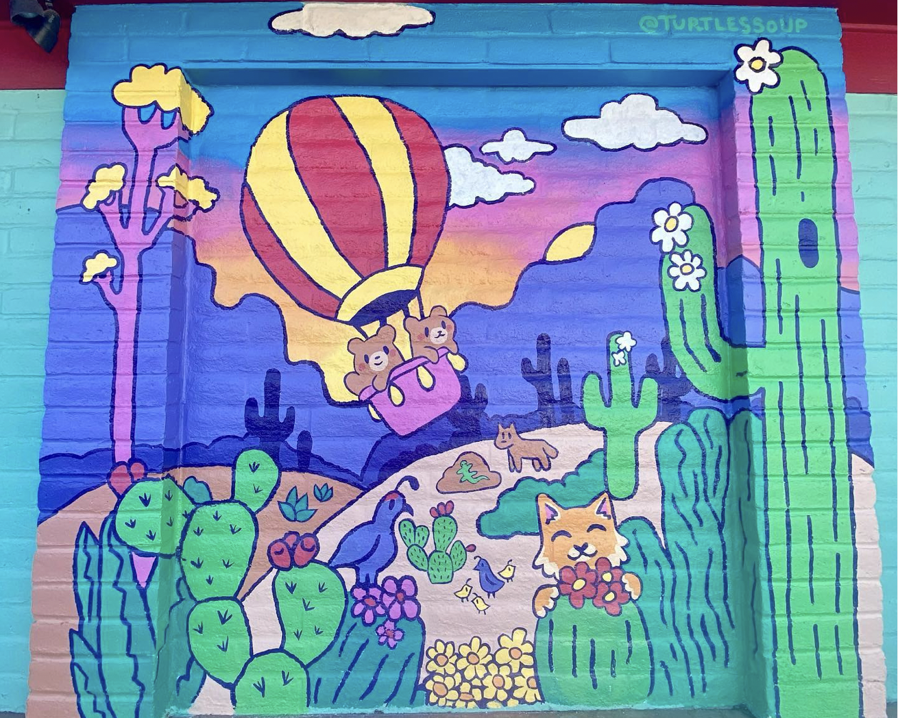 Turtle's Soup mural